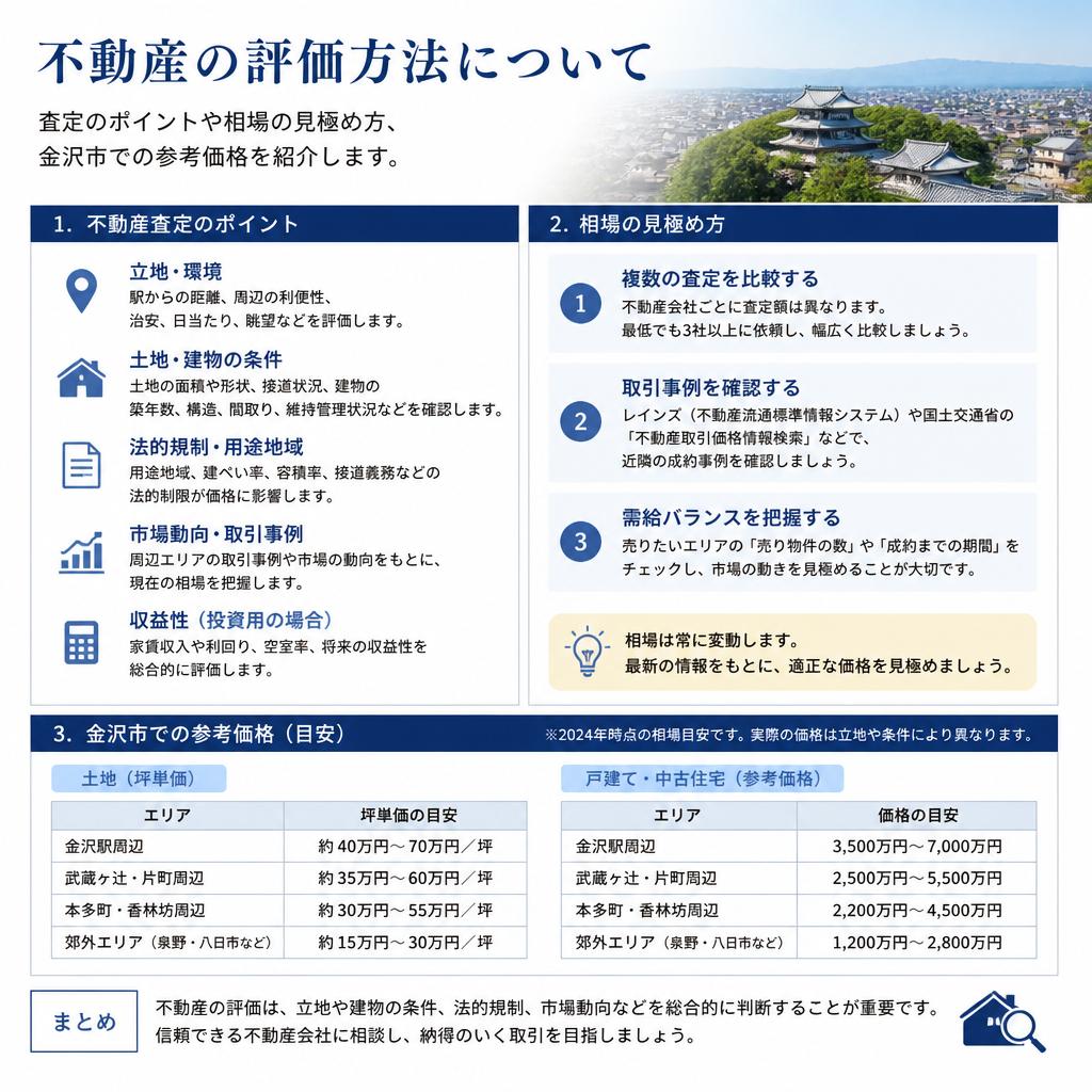 3. 相続した不動産の評価方法